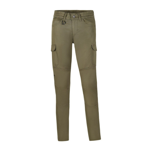 Pantaloni moto barbati Urban Seventy vara model SD-PC24 Teide Cargo culoare: forest green 2