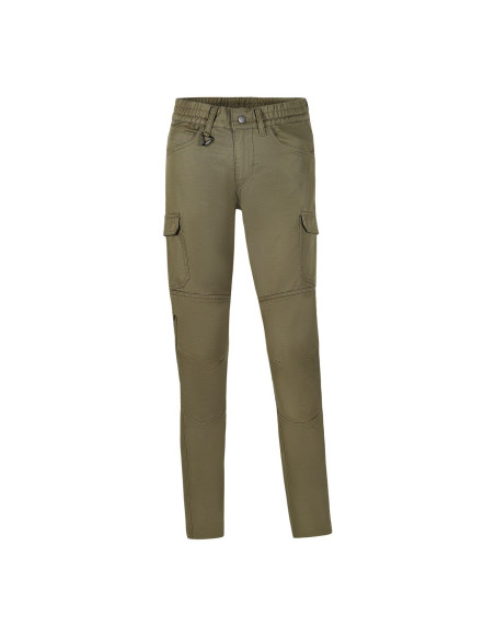 Pantaloni moto barbati Urban Seventy vara model SD-PC24 Teide Cargo culoare: forest green