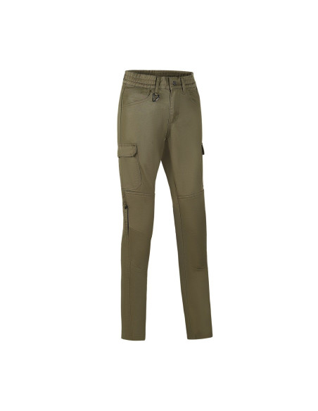Pantaloni moto femei Urban Seventy vara model SD-PC26 Teide Cargo culoare: forest green