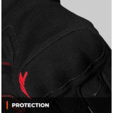 Manusi barbati Urban vara Seventy model SD-C40 Asphalt culoare: negru/rosu - degete tactile