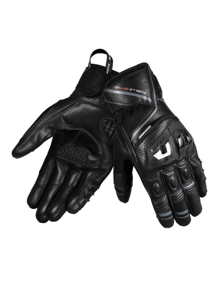 Manusi barbati Racing/Naked vara Seventy model SD-N30 Mugello culoare: negru/gri - degete tactile