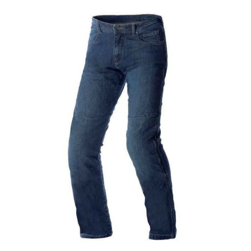 Blugi (jeans) moto barbati Seventy model SD-PJ10 tip Regular fit culoare: albastru - Clasa AA