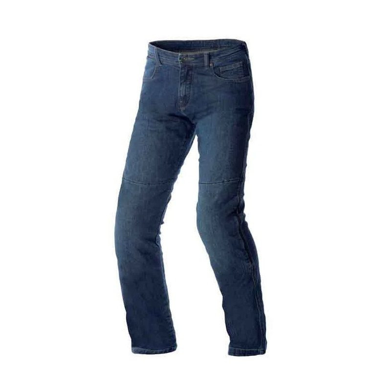 Blugi (jeans) moto barbati Seventy model SD-PJ10 tip Regular fit culoare: albastru - Clasa AA