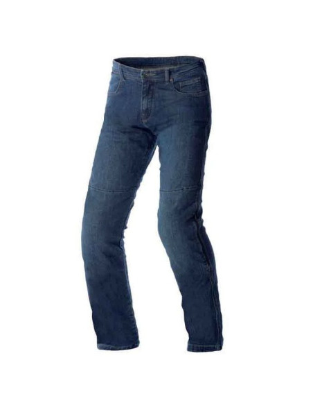 Blugi (jeans) moto barbati Seventy model SD-PJ10 tip Regular fit culoare: albastru - Clasa AA