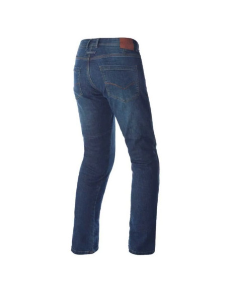 Blugi (jeans) moto barbati Seventy model SD-PJ10 tip Regular fit culoare: albastru - Clasa AA