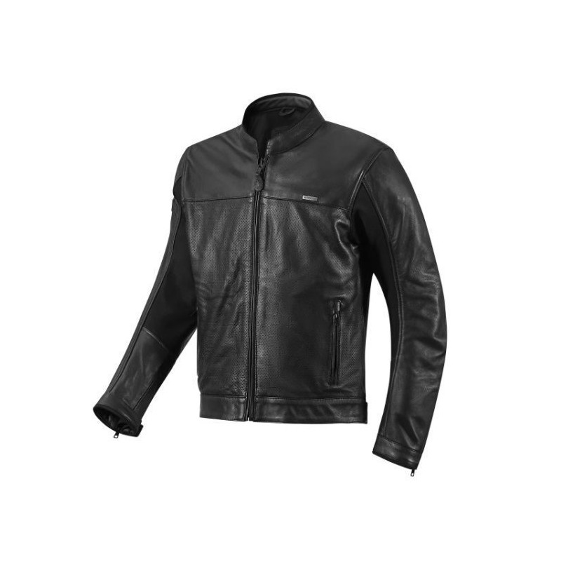 Geaca (jacheta) barbati piele Urban Seventy vara model SD-JL4 Legend Classic culoare: negru