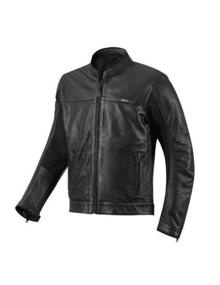 Geaca (jacheta) barbati piele Urban Seventy vara model SD-JL4 Legend Classic culoare: negru