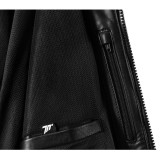 Geaca (jacheta) barbati piele Urban Seventy vara model SD-JL4 Legend Classic culoare: negru