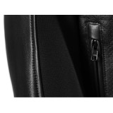 Geaca (jacheta) barbati piele Urban Seventy vara model SD-JL4 Legend Classic culoare: negru