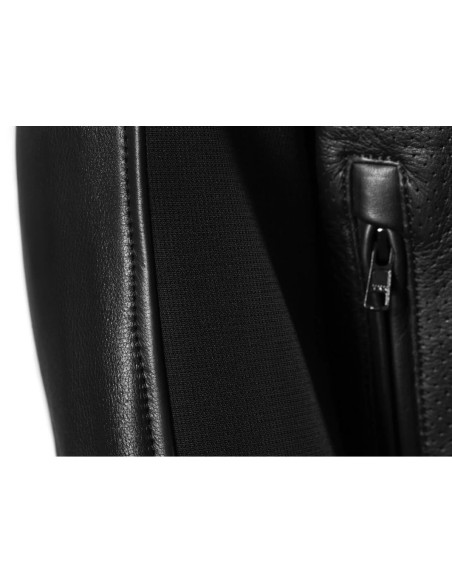 Geaca (jacheta) barbati piele Urban Seventy vara model SD-JL4 Legend Classic culoare: negru