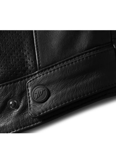 Geaca (jacheta) barbati piele Urban Seventy vara model SD-JL4 Legend Classic culoare: negru
