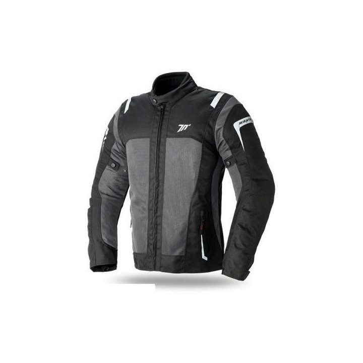 Geaca (jacheta) motociclete barbati Touring Seventy vara model SD-JT44 culoare: negru/gri