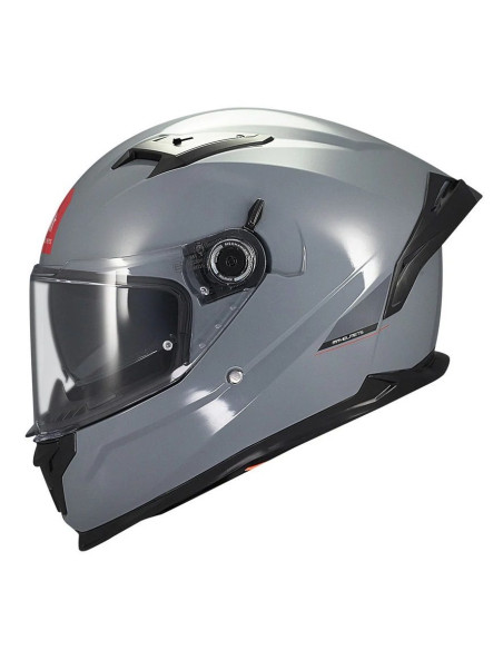 Casca integrala MT Braker SV A12 gri lucios (ochelari soare integrati) - tip viziera: MT-V-28B - DKS435 - punctaj maxim SHARP Te