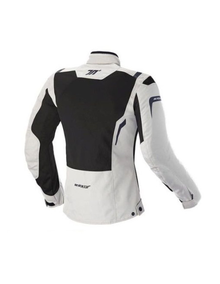 Geaca (jacheta) motociclete femei Touring Seventy vara model SD-JT46 culoare: alb ice/negru