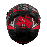 Casca integrala MT Braker SV Fury C5 rosu lucios (ochelari soare integrati) - tip viziera: MT-V-28B - DKS435 - punctaj maxim SHA