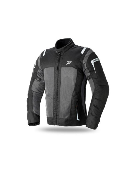 Geaca (jacheta) motociclete femei Touring Seventy vara model SD-JT46 culoare: negru/gri