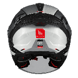 Casca open face motociclete MT Cosmo SV Silence B2 negru/gri lucios (ochelari soare integrati) - tip viziera: MT-V-37