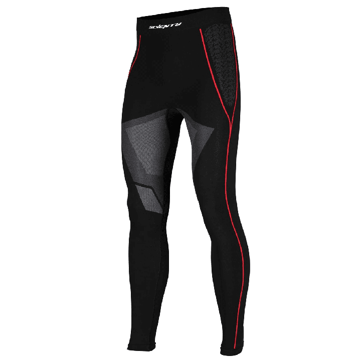 Pantaloni moto termici (de compresie) Seventy model SD-CT3 culoare: negru/gri - unisex