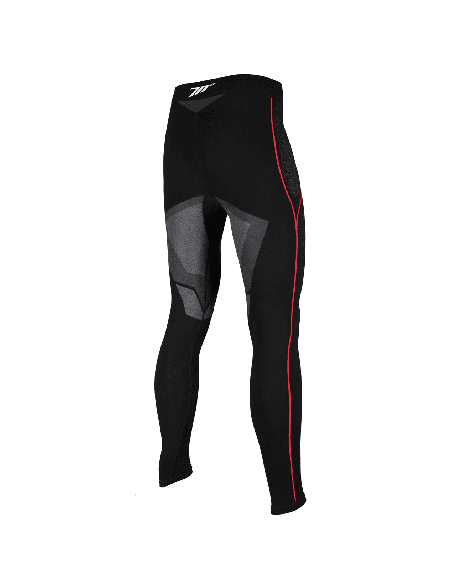 Pantaloni moto termici (de compresie) Seventy model SD-CT3 culoare: negru/gri - unisex