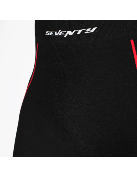 Pantaloni moto termici (de compresie) Seventy model SD-CT3 culoare: negru/gri - unisex