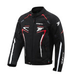 Geaca (jacheta) barbati Racing Seventy iarna model SD-JR65 Piston culoare: negru/rosu/alb