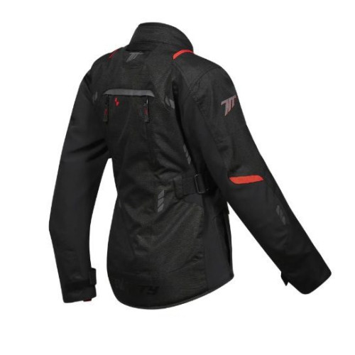 Geaca (jacheta) motociclete barbati ADV/Touring Seventy all season/iarna model SD-JT67 Tanami culoare: negru/rosu 2