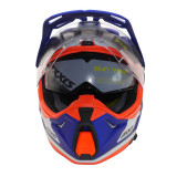 Casca adventure/touring/off road Axxis model Wolf DS Roadrunner C7 albastru lucios – tip viziera: MT-V-20