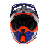 Casca adventure/touring/off road Axxis model Wolf DS Roadrunner C7 albastru lucios – tip viziera: MT-V-20
