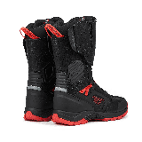 Ghete (cizme) moto Adventure (Touring) Unisex Seventy model SD-BA6 Stelvio culoare: negru/rosu