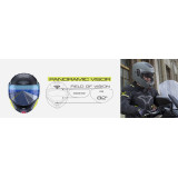 Casca modulabila (flip-up) Caberg model Levo X N1 gri metalic lucios Pinlock ready - lentila Pinlock inclusa (fibra de sticla)