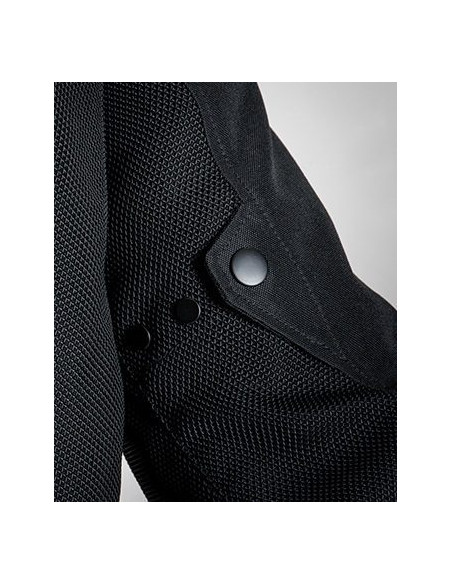 Geaca (jacheta) motociclete barbati Racing/Roadster Ixon vara model Fresh MS culoare: negru - tip croi: Slim Fit