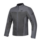 Geaca (jacheta) motociclete barbati Racing/Roadster Ixon vara model Fresh MS culoare: gri - tip croi: Slim Fit