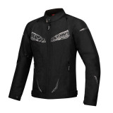 Geaca (jacheta) motociclete barbati Racing/Roadster Ixon All season model Caliber WP MS culoare: negru