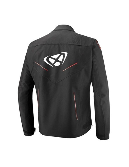 Geaca (jacheta) motociclete barbati Roadster Ixon All season model Prodigy WP MS culoare: negru/alb/rosu