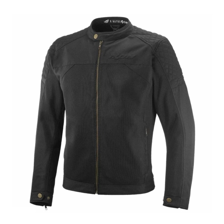 Geaca (jacheta) motociclete barbati Urban/Heritage Ixon vara model Ozcan MS culoare: negru - tip croi: Fit