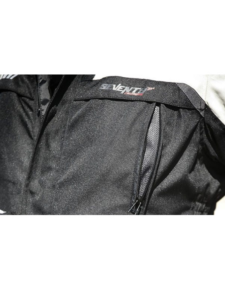 Geaca (jacheta) motociclete barbati Touring Seventy vara/iarna model SD-JT41 culoare: negru/gri