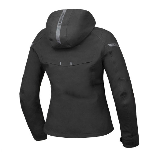 Geaca (jacheta) motociclete femei Touring/Adventure/Urban Ixon All season model Burning LS culoare: negru (geaca laminata waterp 2