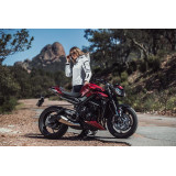 Geaca (jacheta) motociclete femei Touring/Adventure/Urban Ixon All season model Burning LS culoare: gri deschis (light grey) (ge
