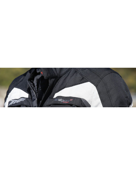 Geaca (jacheta) motociclete barbati Touring Seventy vara/iarna model SD-JT41 culoare: negru/gri