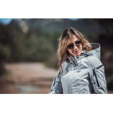 Geaca (jacheta) motociclete femei Touring/Adventure/Urban Ixon All season model Burning LS culoare: gri deschis (light grey) (ge