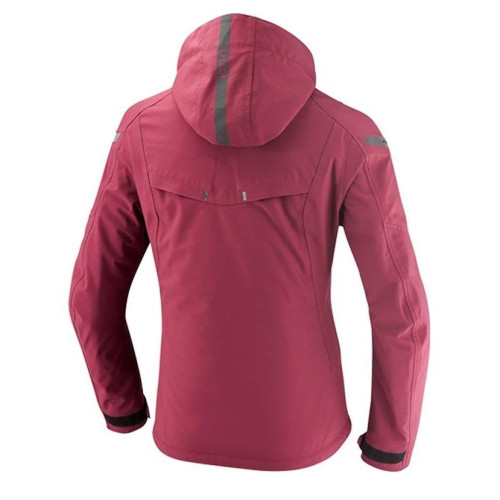 Geaca (jacheta) motociclete femei Touring/Adventure/Urban Ixon All season model Burning LS culoare: burgundy (visiniu) (geaca la 2