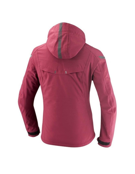 Geaca (jacheta) motociclete femei Touring/Adventure/Urban Ixon All season model Burning LS culoare: burgundy (visiniu) (geaca la