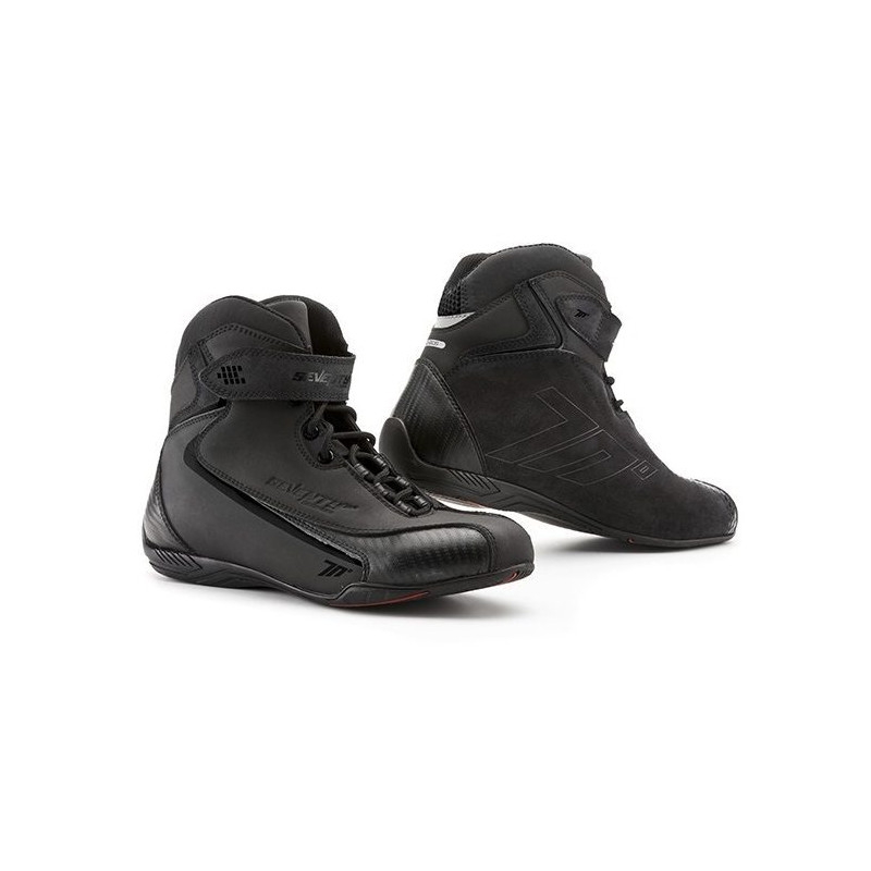 Ghete moto Urban Unisex Seventy model SD-BC6 culoare: negru