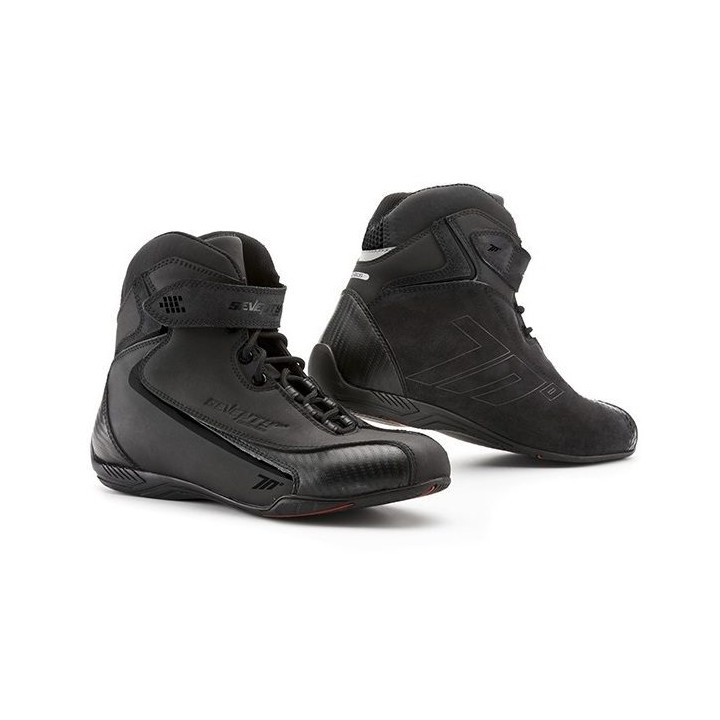 Ghete moto Urban Unisex Seventy model SD-BC6 culoare: negru