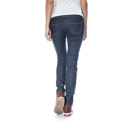 Blugi (jeans) moto femei Ixon model Maddie culoare: Dark raw (albastru) (Cordura® Denim) - Slim Fit - clasa AA 2