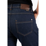 Blugi (jeans) moto femei Ixon model Maddie culoare: Dark raw (albastru) (Cordura® Denim) - Slim Fit - clasa AA