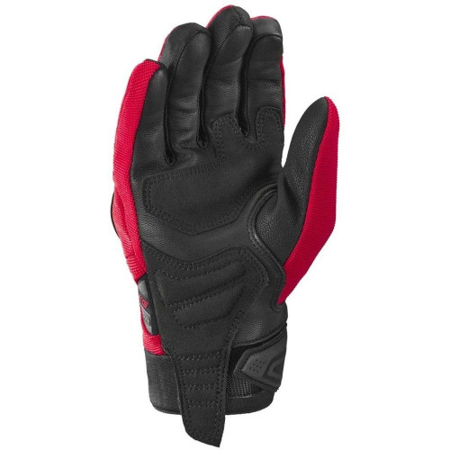 Manusi barbati Roadster vara textil/piele Ixon model MIG 2 MS culoare: rosu/negru - degete tactile 2