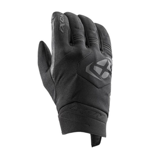 Manusi barbati Roadster Mid-season textil/piele Ixon model MIG 2 WP MS culoare: negru - degete tactile - waterproof