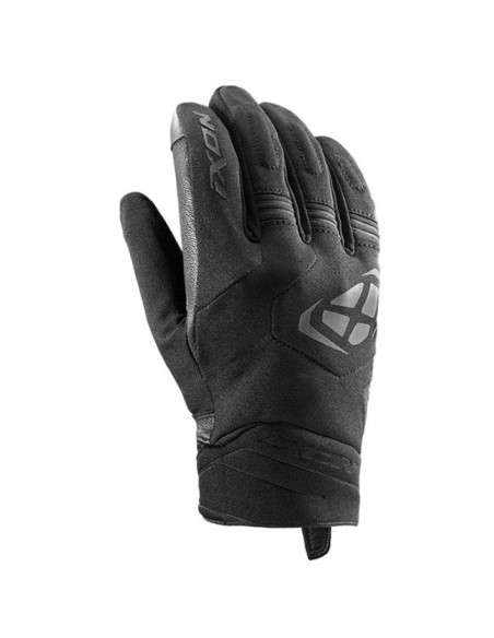 Manusi femei Roadster Mid-season textil/piele Ixon model MIG 2 WP LS culoare: negru - degete tactile - waterproof