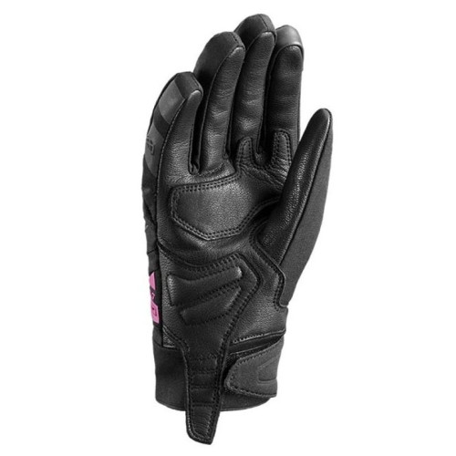 Manusi femei Roadster Mid-season textil/piele Ixon model MIG 2 WP LS culoare: negru/fuchsia (roz) - degete tactile - waterproof 2